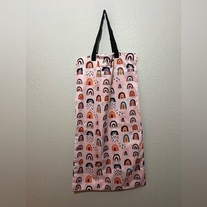 Pink Wet/Dry Bag with Rainbow Pattern | New